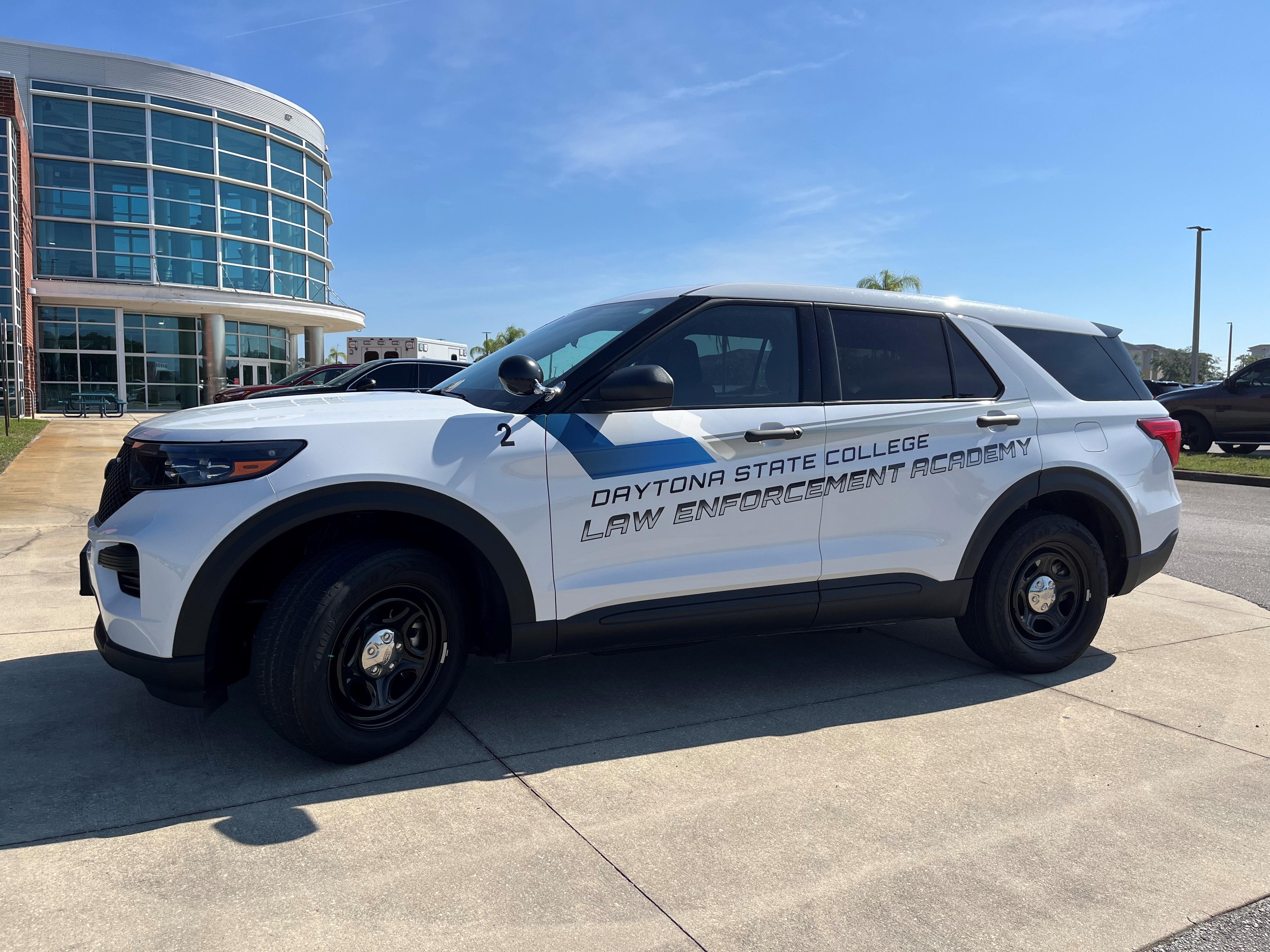 Law Enforcement Academy Training Vehicle. 