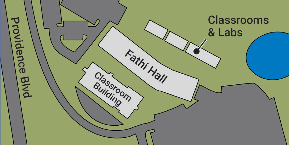 Deltona campus map