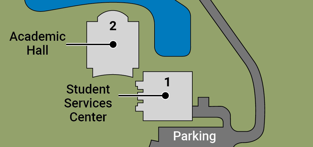 New Smyrna Beach/Edgewater campus map