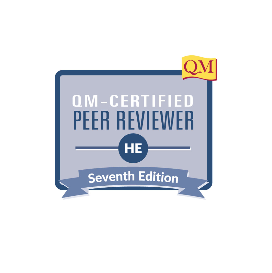 QM-Certified Higher Education Peer Reviewer 