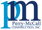 Perry McCall Construction company logo