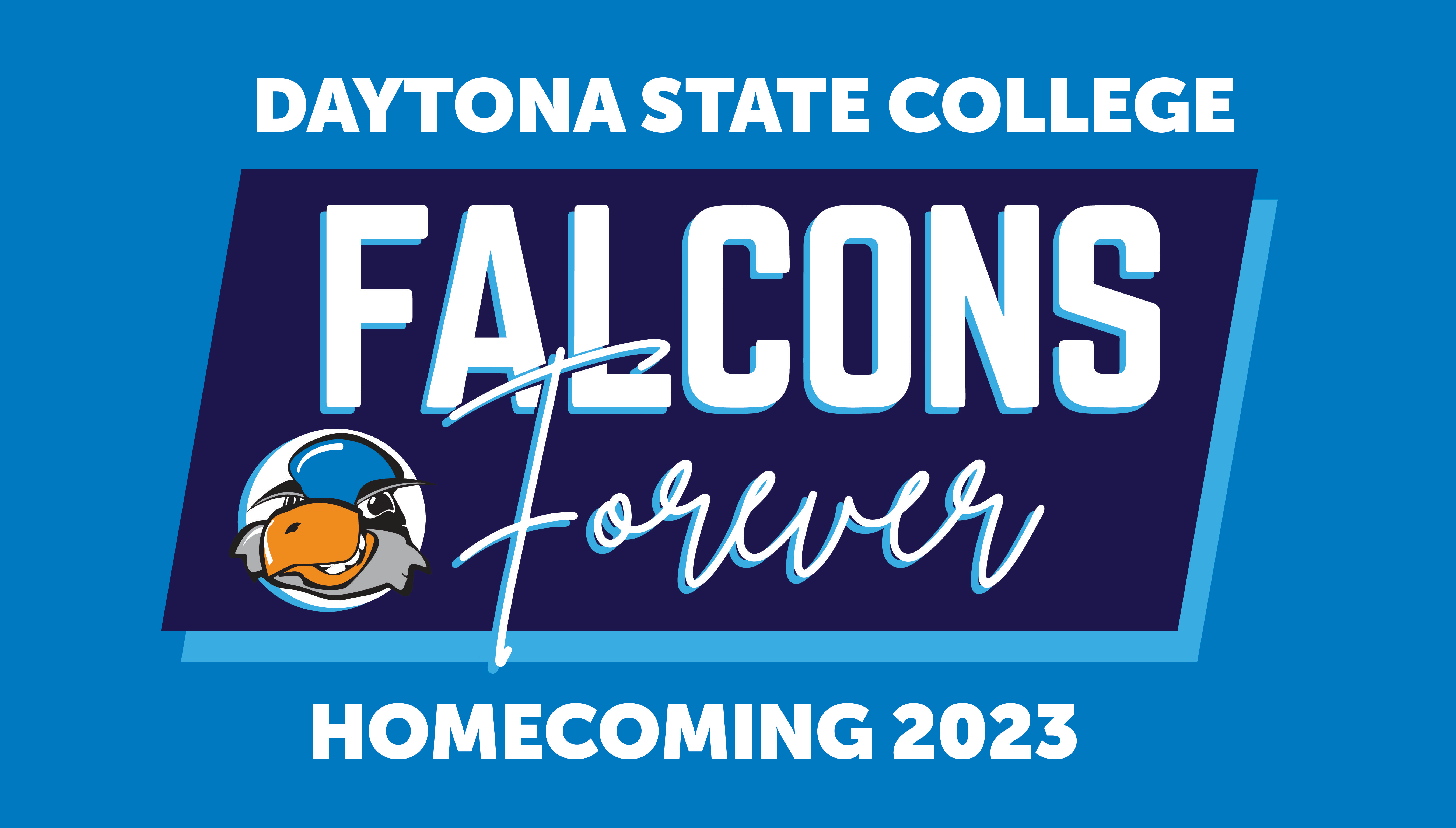 Falcons Forever homecoming graphic