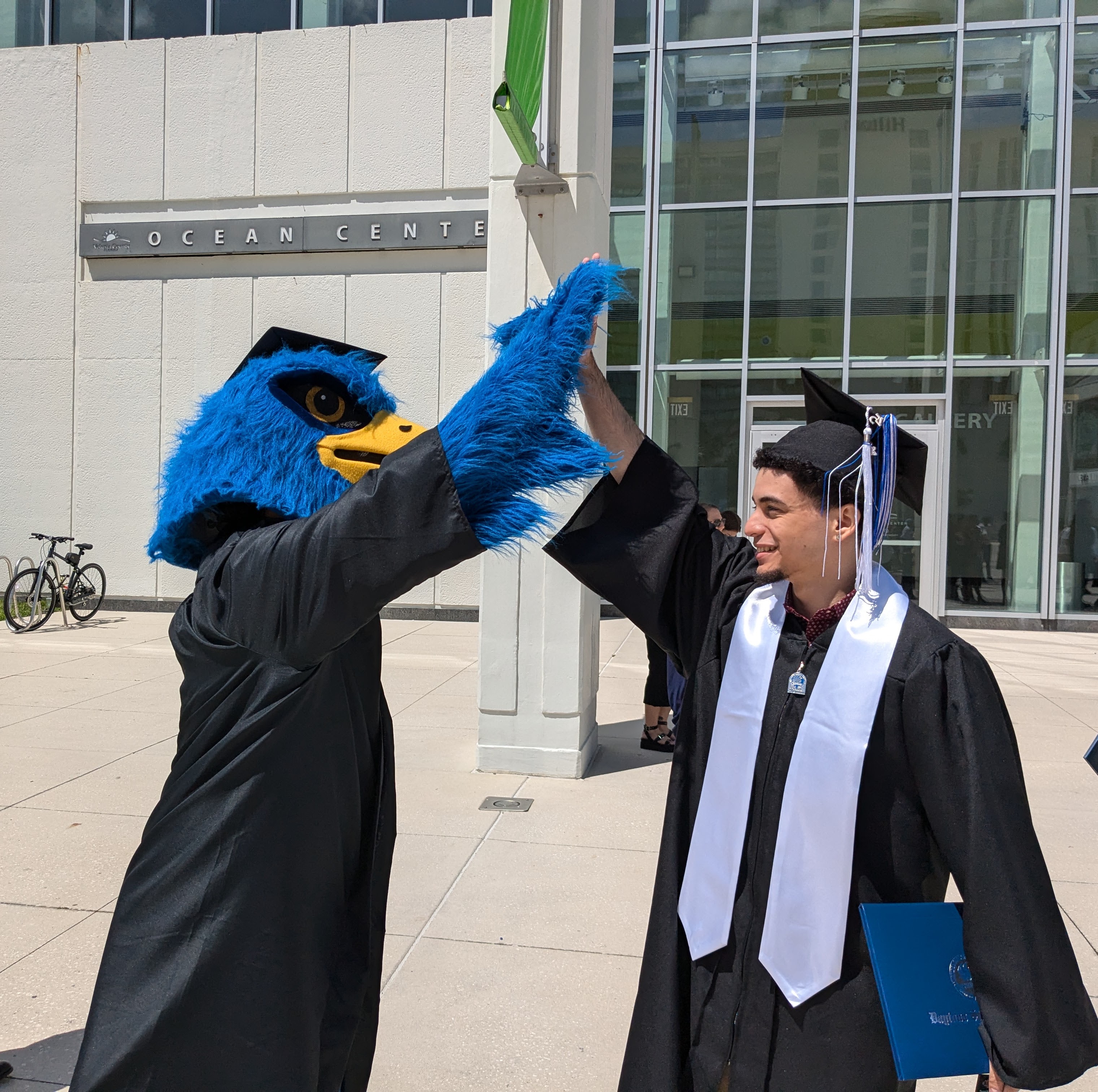male and female grads