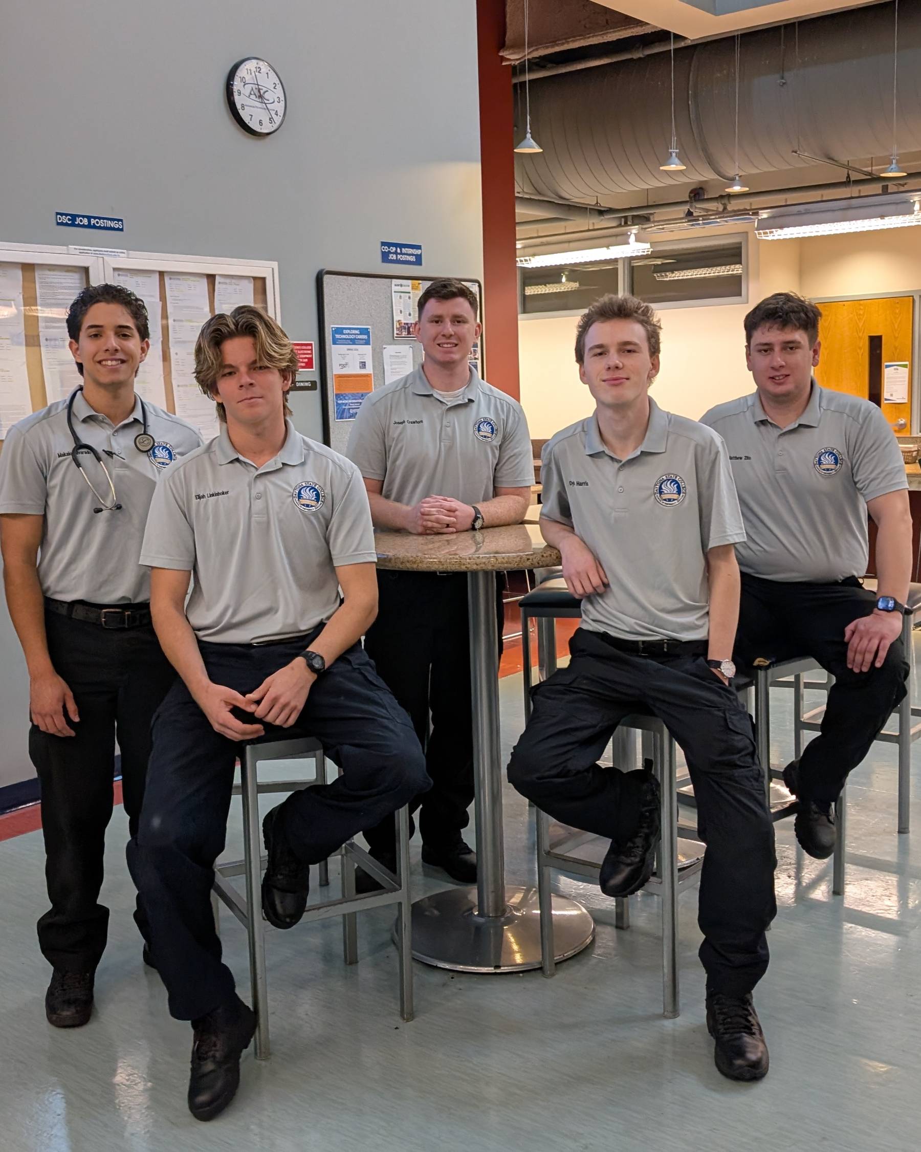 EMS students in the Advanced Technology College campus. 