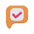 Icon of a sent graphic. 