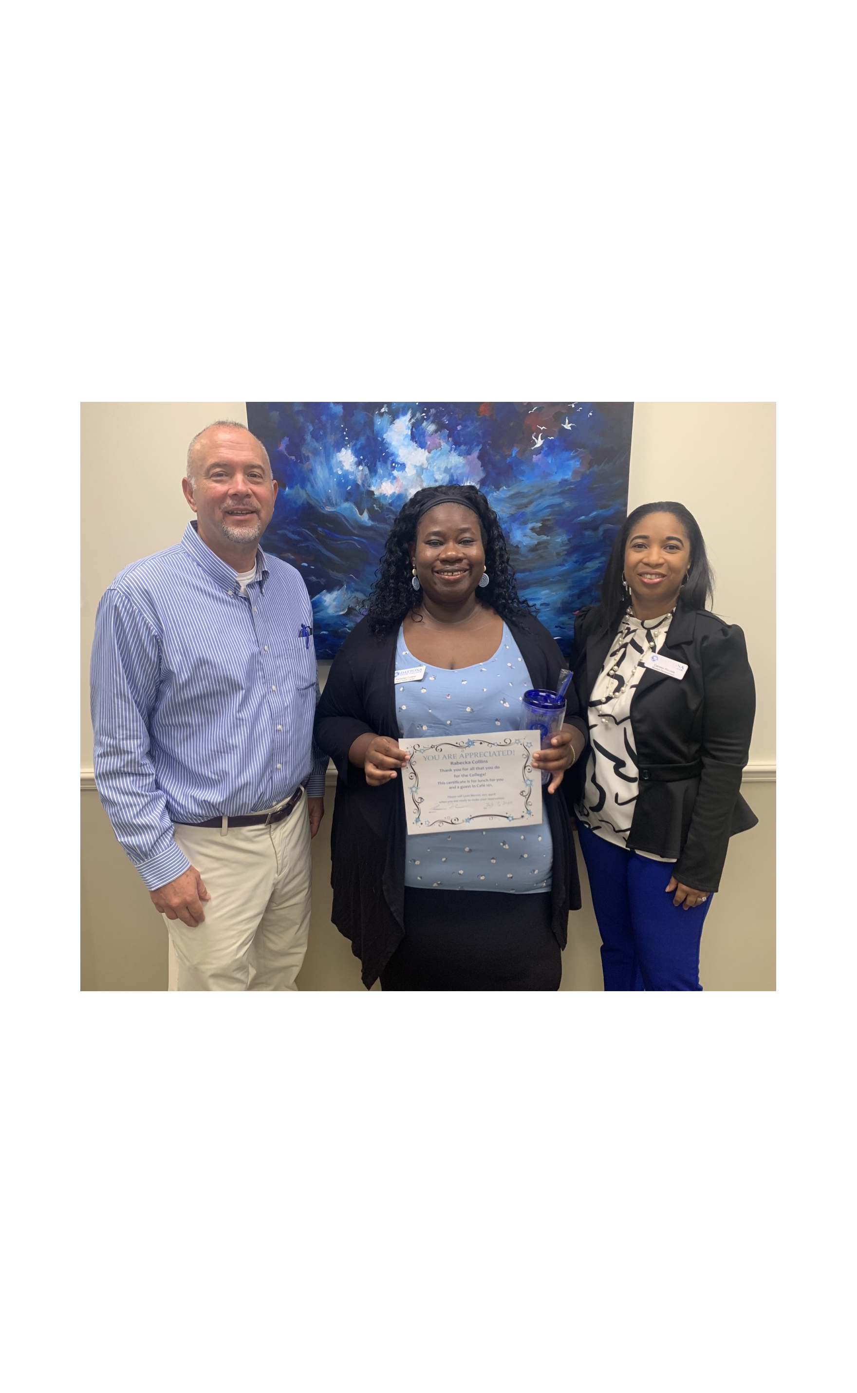 Outstanding Employee Rabecka Collins