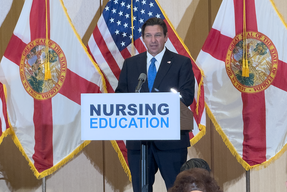 Gov. Ron DeSantis on Nursing Education