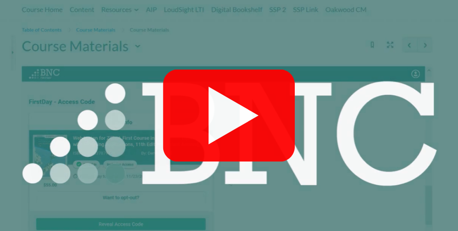 First Day Video play button graphic. 