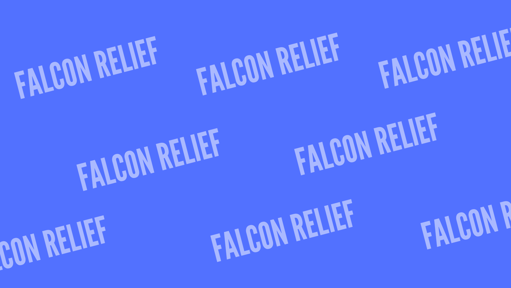 Falcon relief 